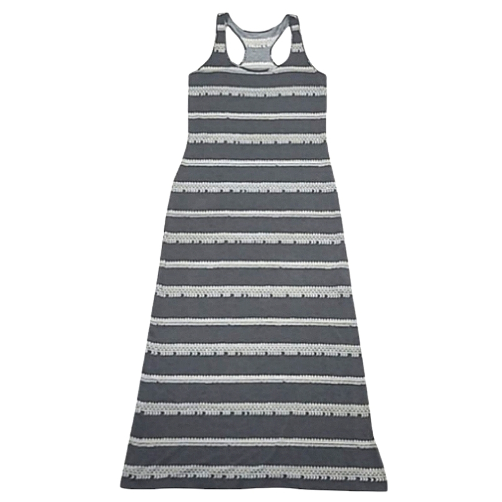 Mossimo Tribal Striped Maxi Dress Tank Top Scoop Neck Sleeveless Ankle Length